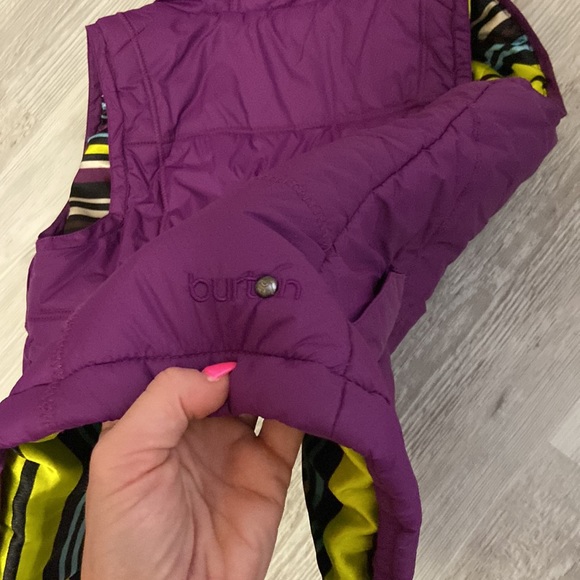 Retro Burton vest💜💛 - Picture 7 of 7